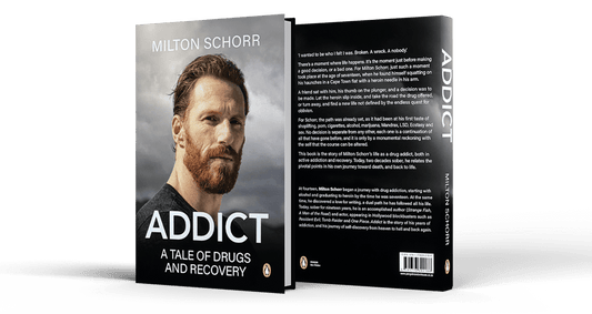 Addict Paperback (Signed) - Delivery Southern Africa - miltonschorr.com